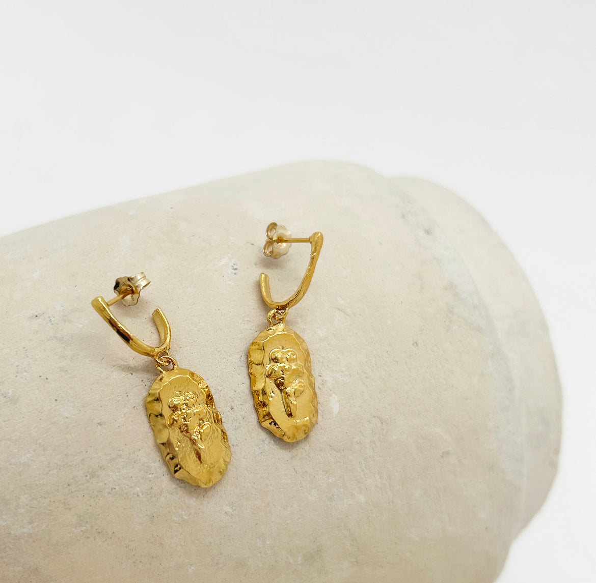 Boucles d'oreilles Cyclamen - archive