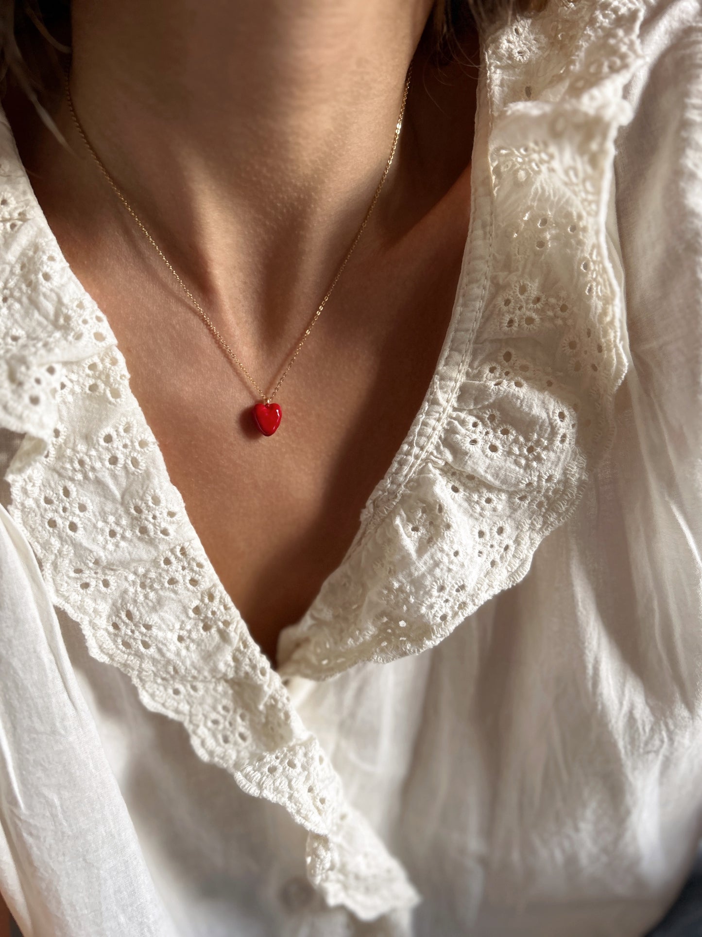 Collier Hory Red