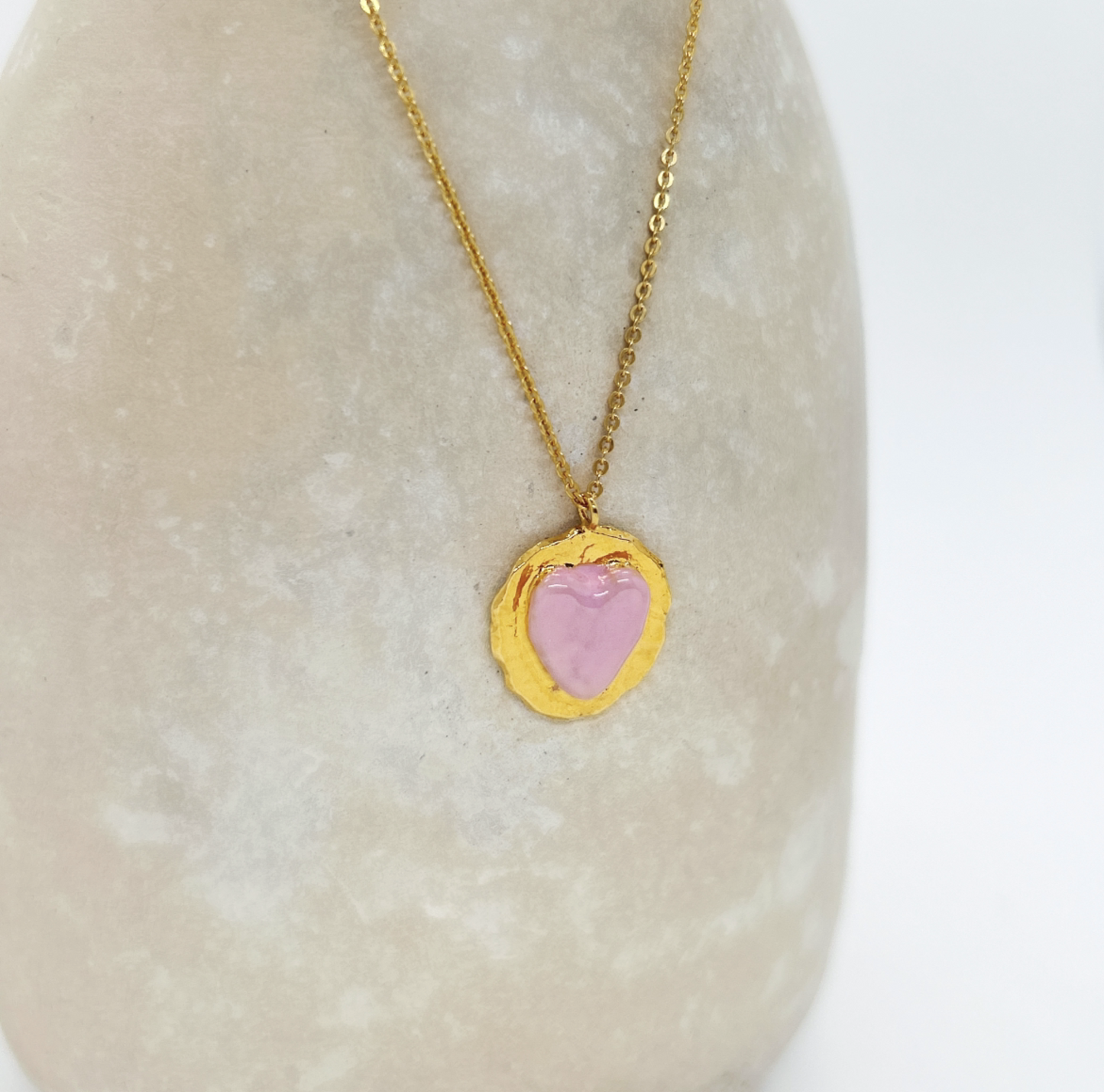 Collier Travia octobre rose