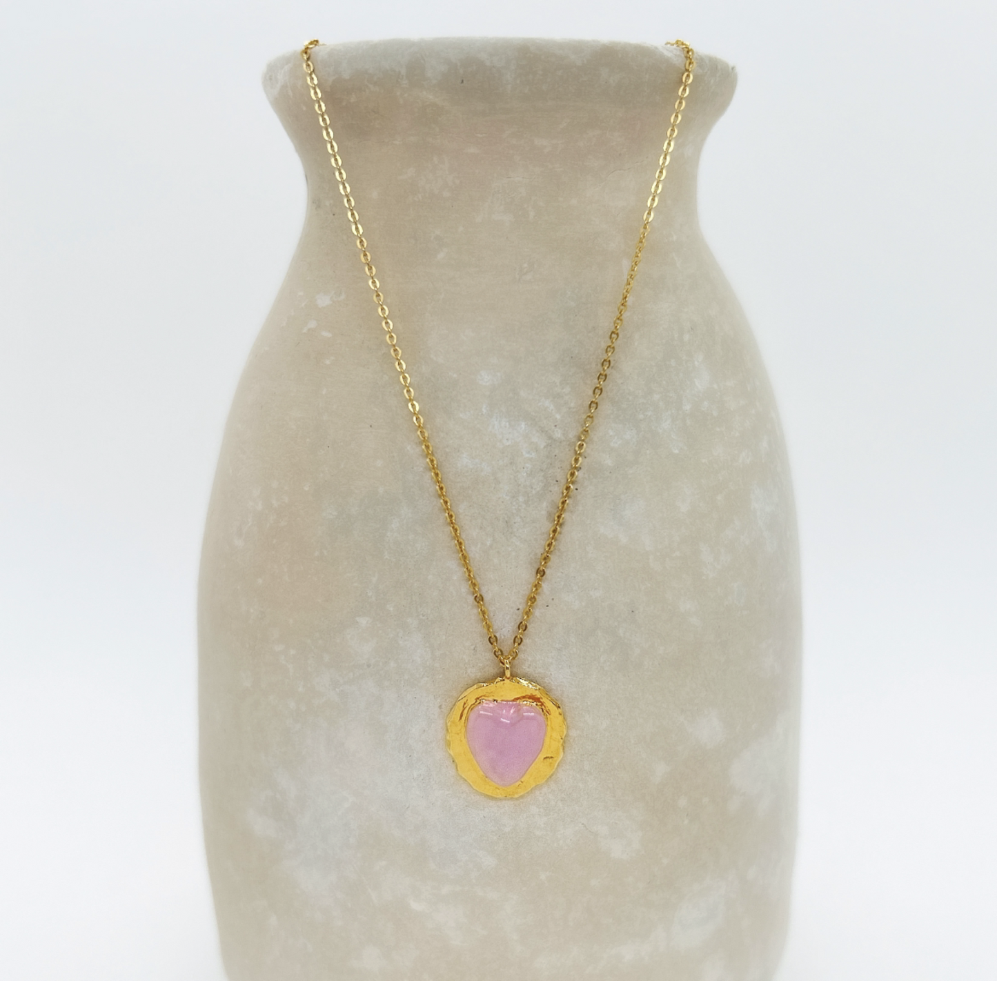 Collier Travia octobre rose