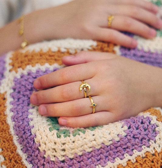 Elise Tsikis Paris Bague Comete