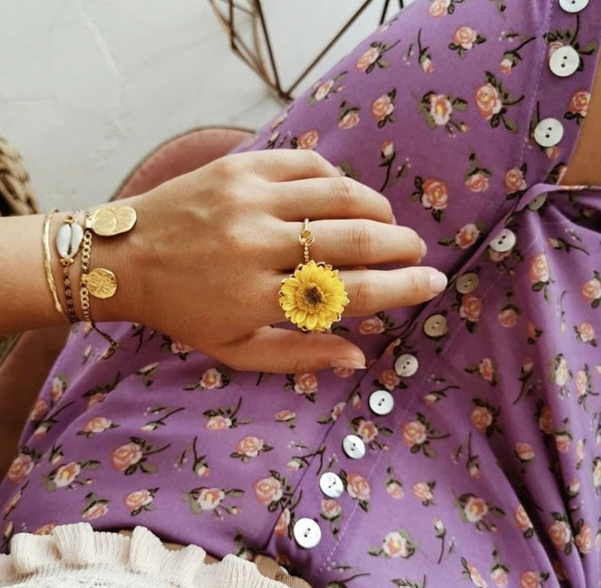 Elise Tsikis Paris Bague Siblas color - archive