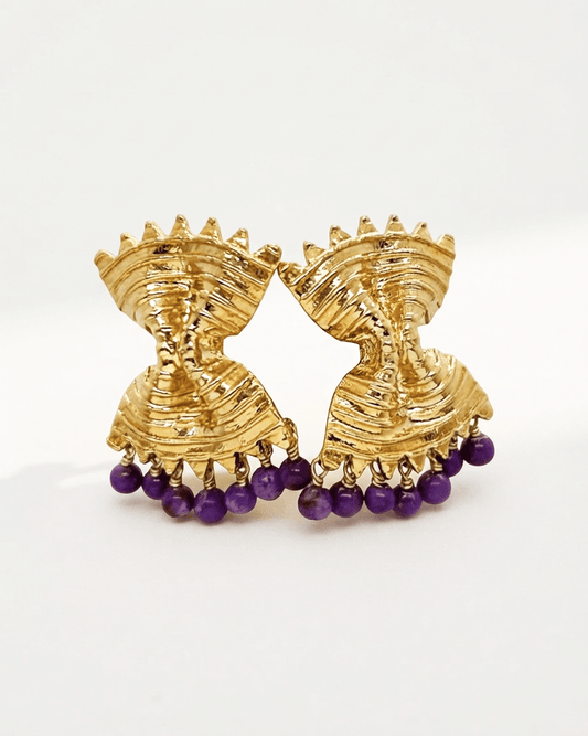 Elise Tsikis Paris Boucles d'oreilles Cerlone