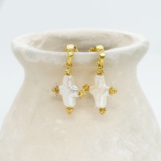 Elise Tsikis Paris Boucles d'oreilles Ethérée