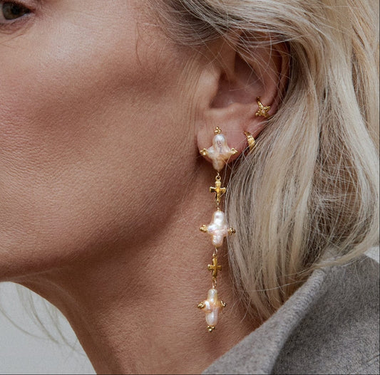 Elise Tsikis Paris Boucles d'oreilles Hellenica
