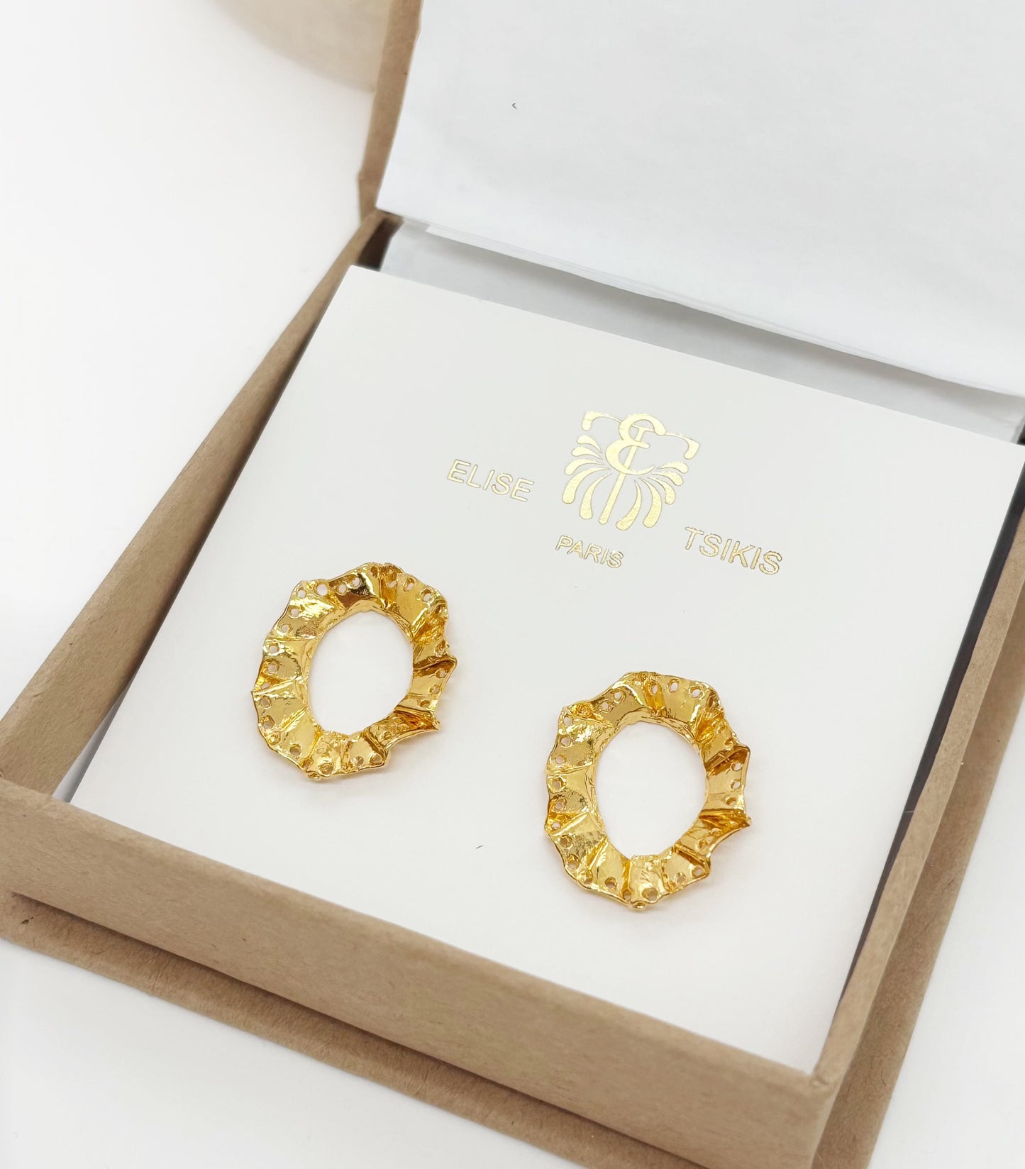 Elise Tsikis Paris Boucles d'oreilles Jasmin - archive