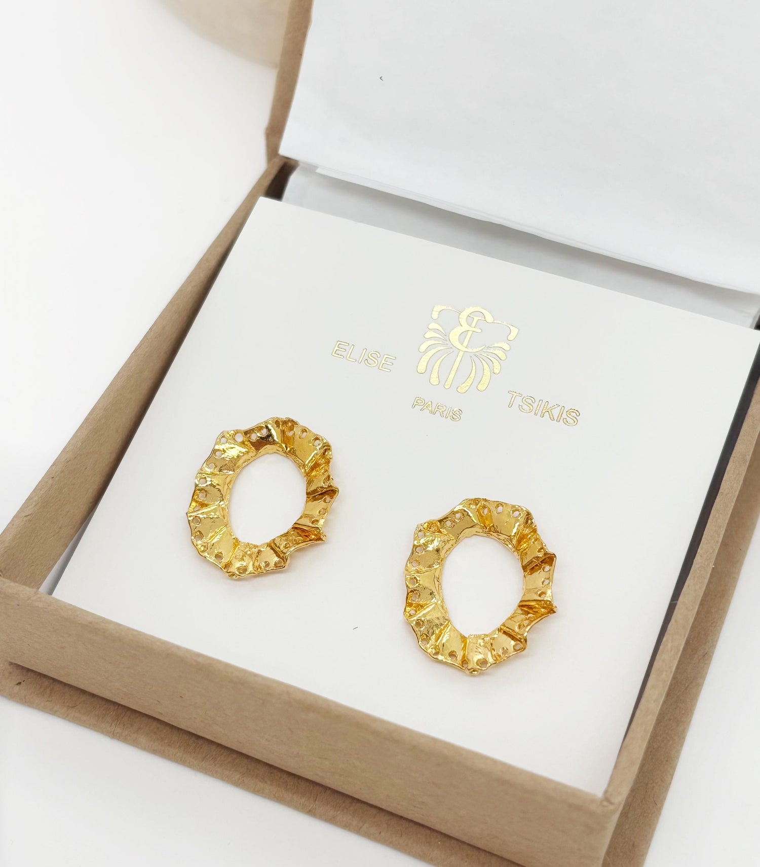 Elise Tsikis Paris Boucles d'oreilles Jasmin - archive