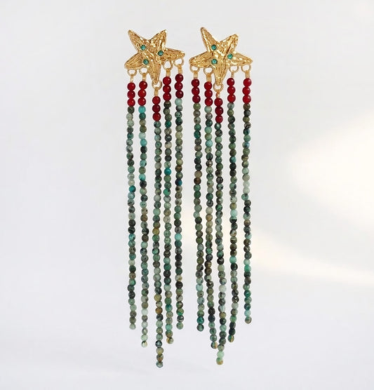 Elise Tsikis Paris Boucles d'oreilles Junta