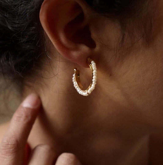 Elise Tsikis Paris Boucles d'oreilles Kimina small