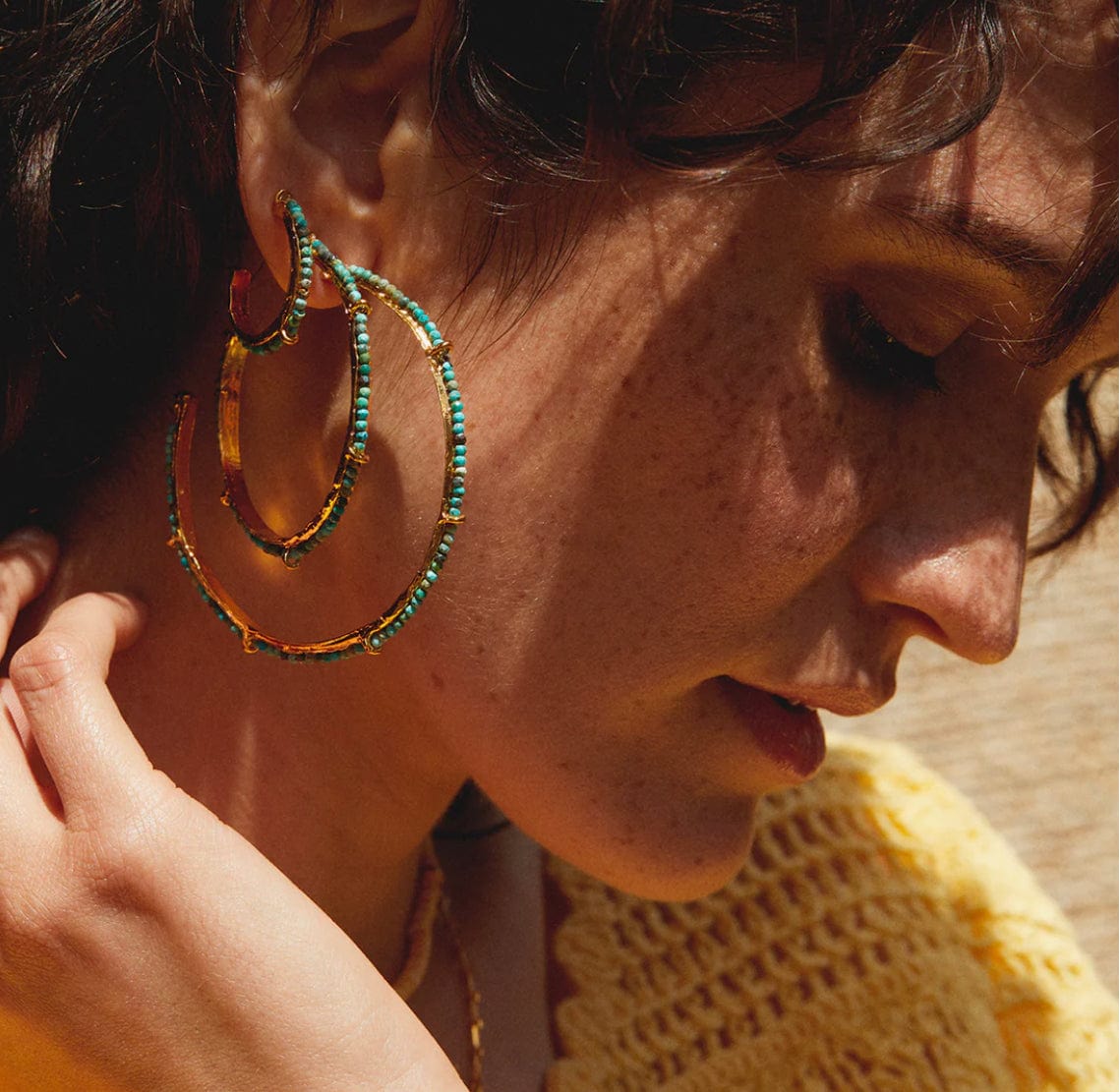 Elise Tsikis Paris Boucles d'oreilles Kimina small