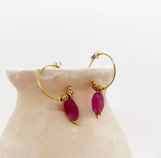 Elise Tsikis Paris Boucles d'oreilles Mala