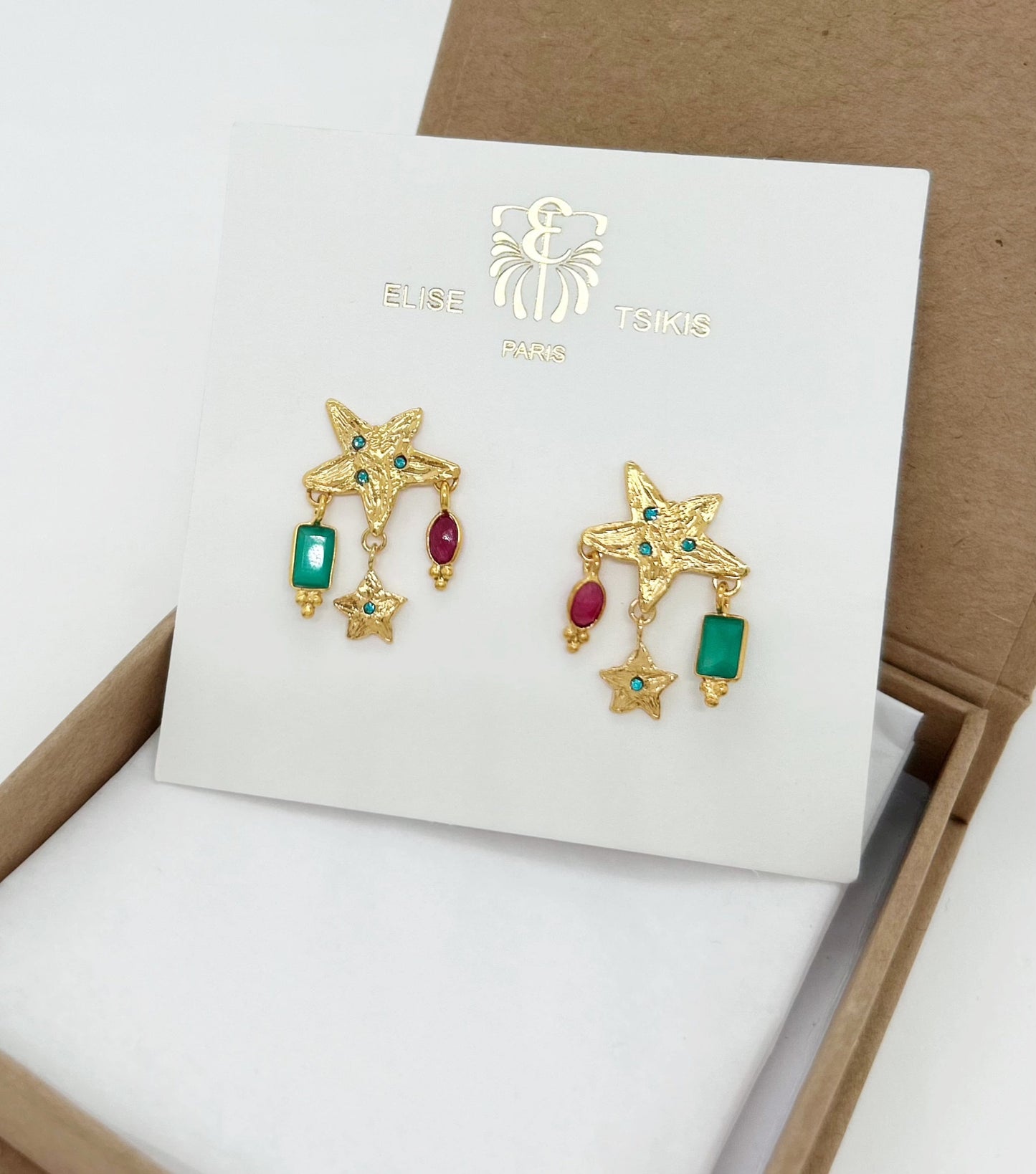 Elise Tsikis Paris Boucles d'oreilles Midland