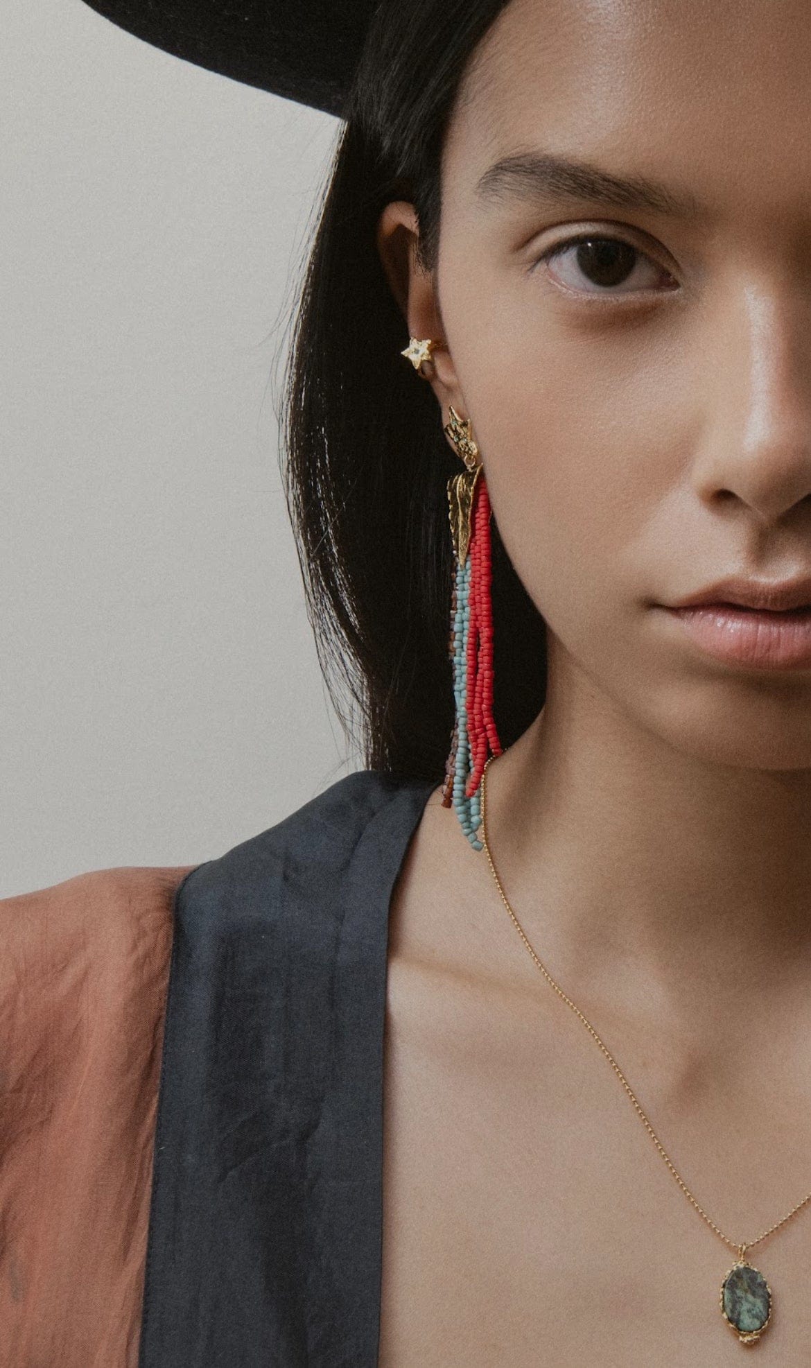 Elise Tsikis Paris Boucles d'oreilles Odessa