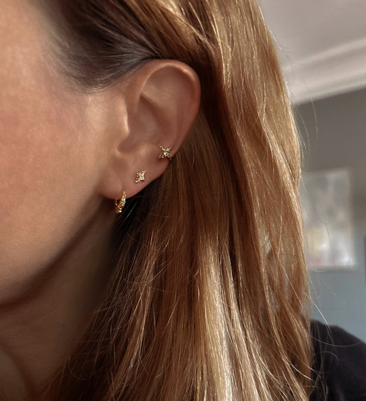 Elise Tsikis Paris Boucles d'oreilles Selena