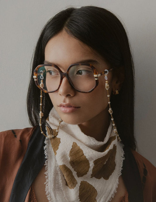 Elise Tsikis Paris Chaîne de lunettes Tulia