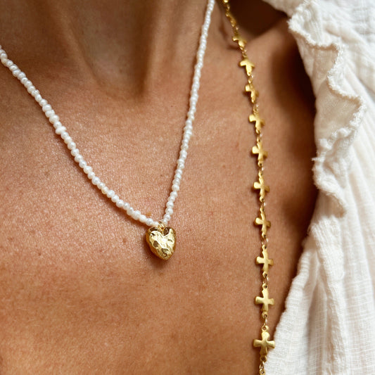 Elise Tsikis Paris Collier de perles Fakiris