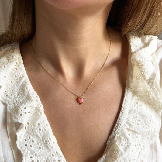 Elise Tsikis Paris Collier Esperenza Octobre Rose