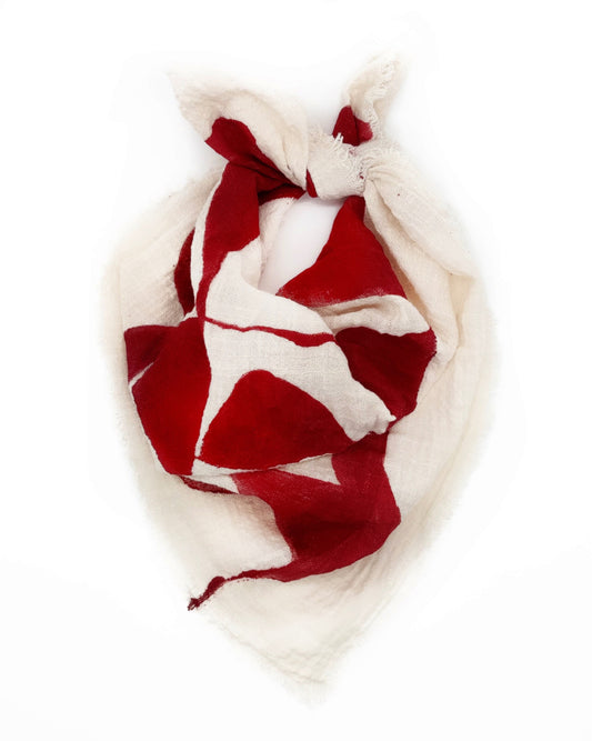 Elise Tsikis Paris Foulard Houston rouge
