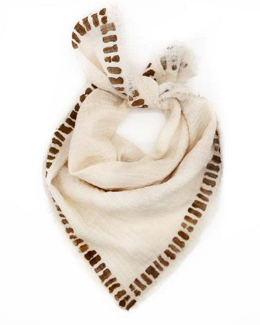 Elise Tsikis Paris Foulard Sinaloa écru