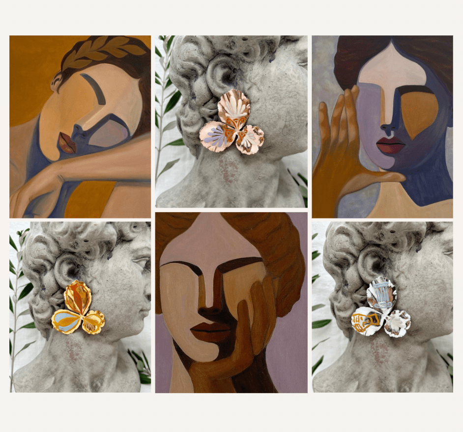 Elise Tsikis Paris Pensee Large Elise Tsikis x Dalel Ouasli - archive