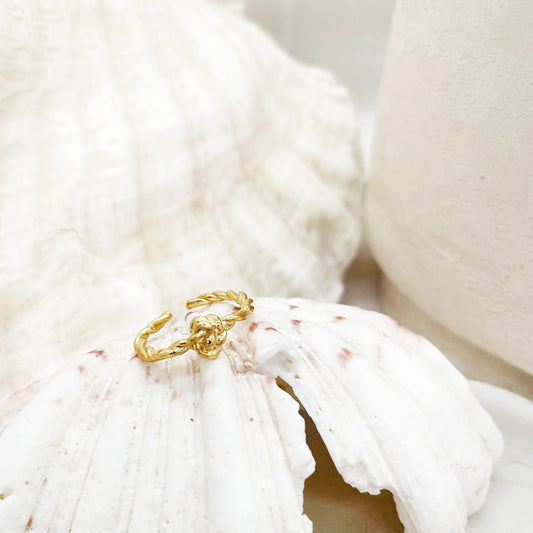 Elise Tsikis Paris Bague Lotis