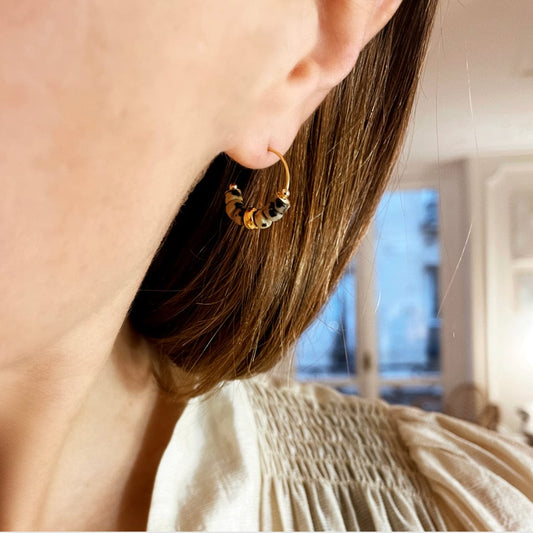 Elise Tsikis Paris Boucles d'oreilles Cathy small - archive