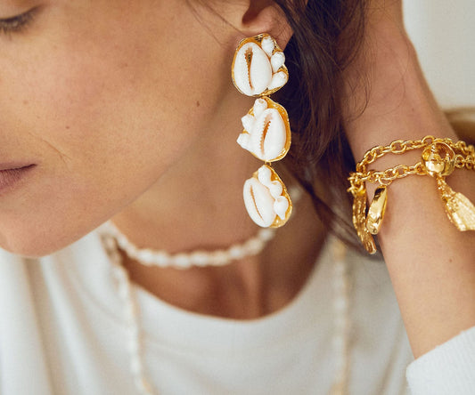 Elise Tsikis Paris Boucles d'oreilles Hestia - archive