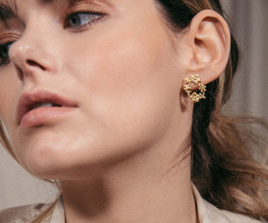 Elise Tsikis Paris Boucles d'oreilles Violette - archive