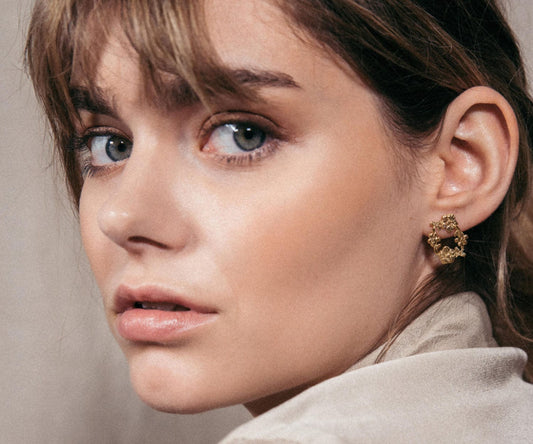 Elise Tsikis Paris Boucles d'oreilles Violette - archive