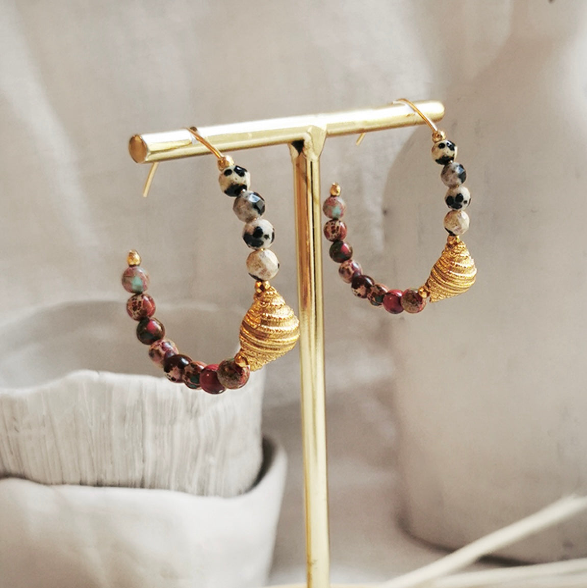 Boucles d'oreilles Manzoni