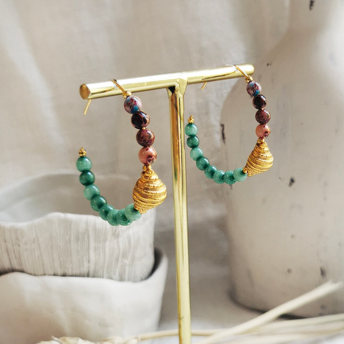 Boucles d'oreilles Manzoni