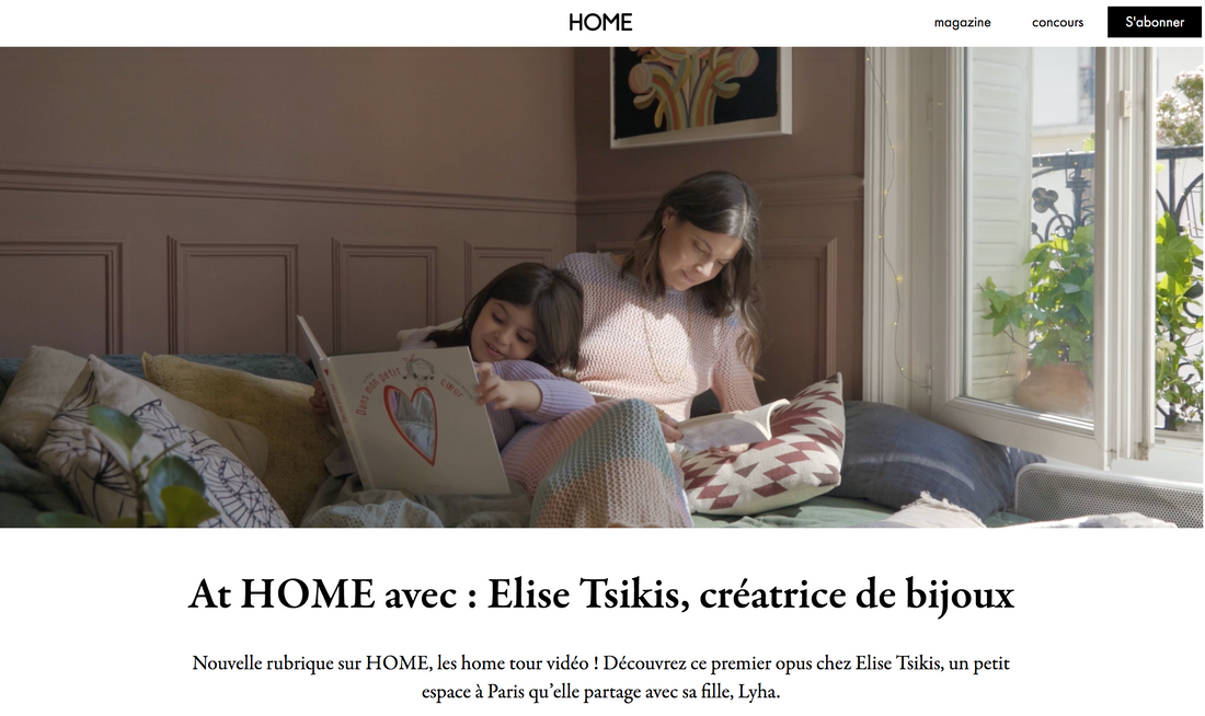 At Home avec Élise Tsikis
