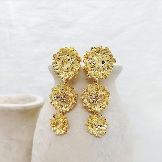 Boucles d'oreilles Calas Gold