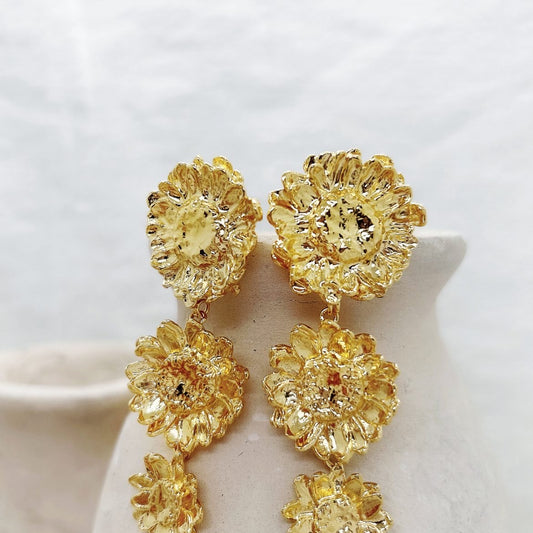 Boucles d'oreilles Calas Gold