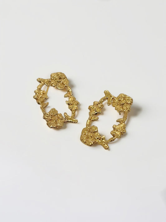 Boucles d'oreilles Violette - archive