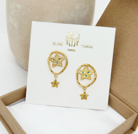 Boucles d'oreilles Garland