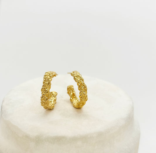 Boucles d'oreilles Santa Small