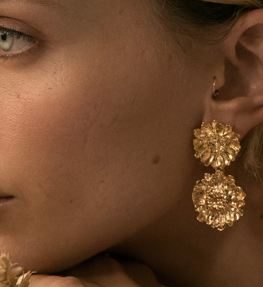 Luynes Gold earrings