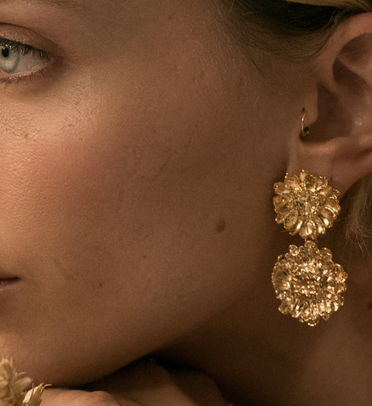 Luynes Gold earrings