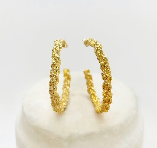 Boucles d'oreilles Santa Medium