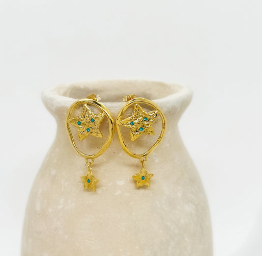 Boucles d'oreilles Garland
