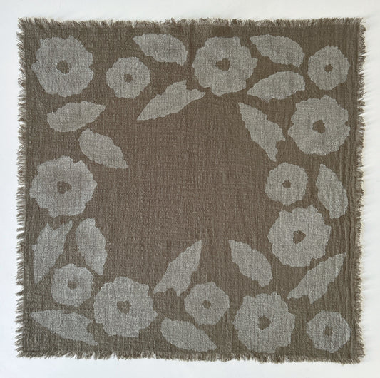 Foulard Colima Kaki