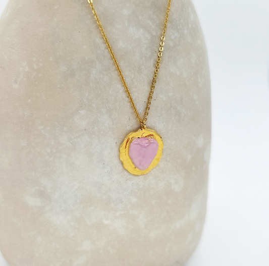 Collier Travia octobre rose
