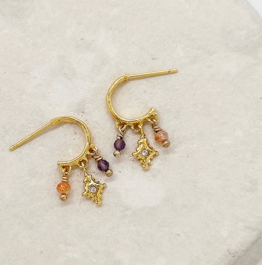 Boucles d'oreilles Amuli