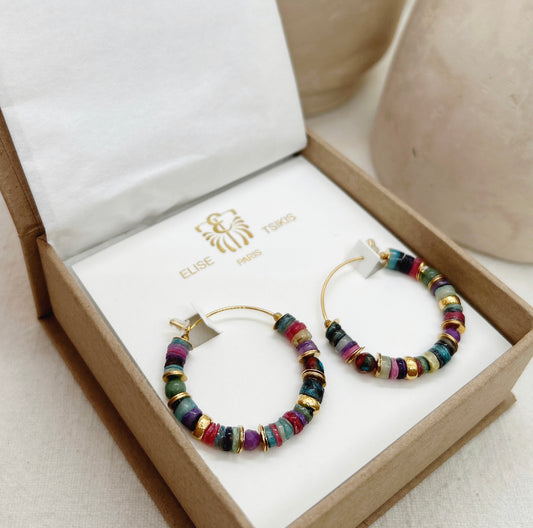 Boucles d'oreilles Teglia
