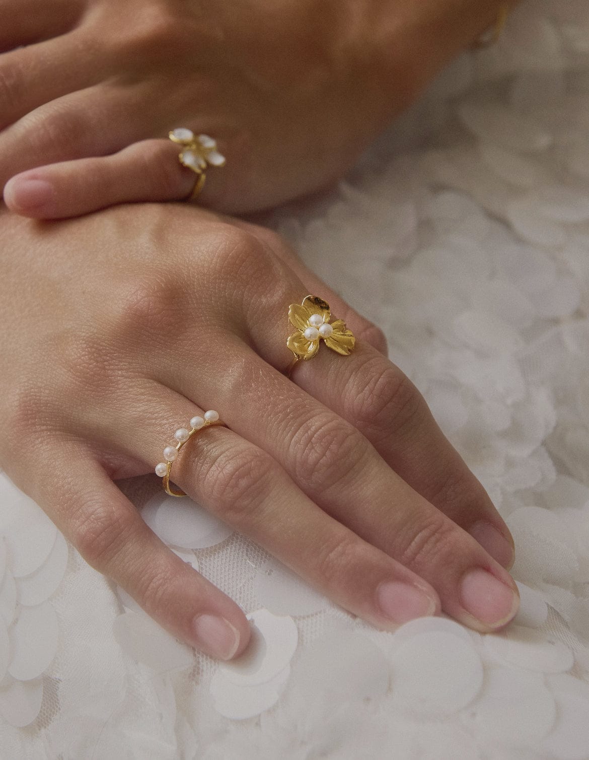 Elise Tsikis Paris Bague Alozina Pearl