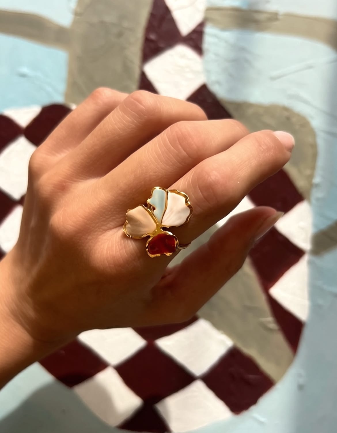 Elise Tsikis Paris Bague Elysia Medium Poiesis
