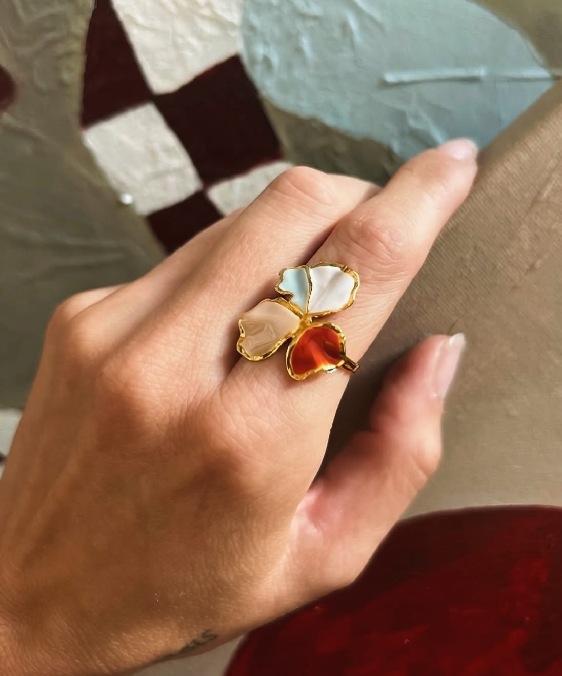 Elise Tsikis Paris Bague Elysia Medium Poiesis