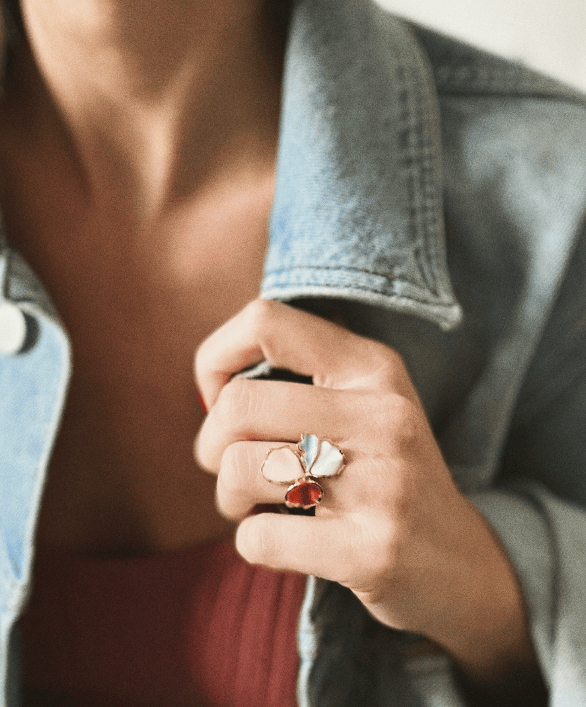 Elise Tsikis Paris Bague Elysia Medium Poiesis