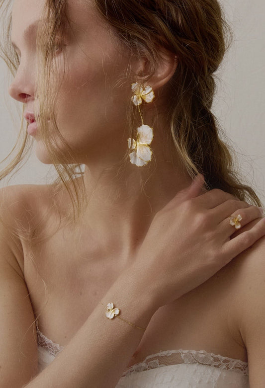 Elise Tsikis Paris Bague Elysia small Émaillée